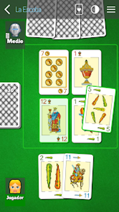 La Escoba - Scopa 15 card game screenshot