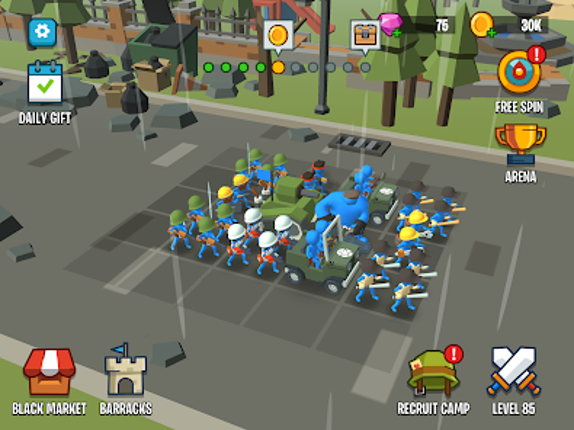 Stick Army: World War Strategy screenshot
