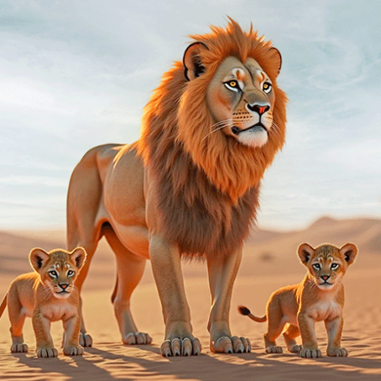 Lion King Jungle Hunting Game Image
