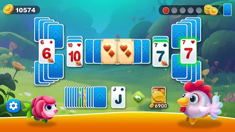 Solitaire Tripeaks Game screenshot
