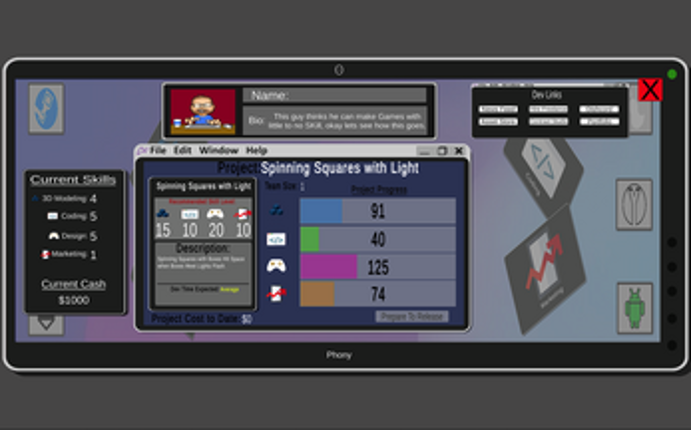 Game Dev Simulator screenshot