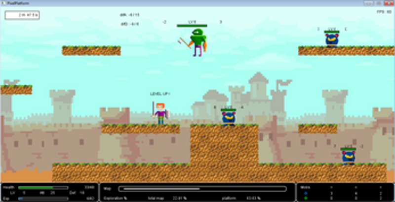 Pixel and Platform Image