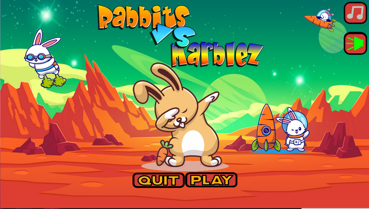 Games like Rabbits vs Marblez (work in progress)