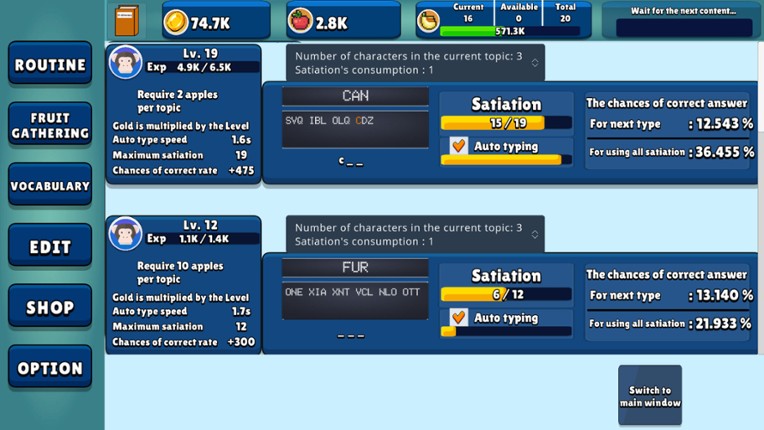 Idle Monkeylogy screenshot