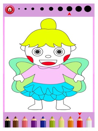 Kids Pets Coloring Book - Finger Paint Learn Game screenshot