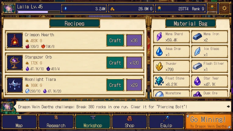 Laila's Arcane Quarry screenshot
