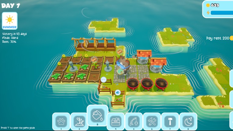 Meowland: Island Farm screenshot