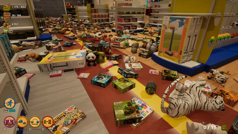 Mess in the Toy Shop Image