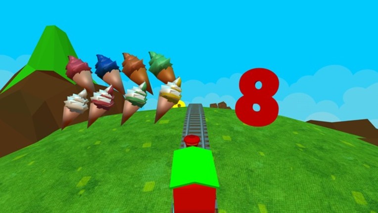 Numbers Train Game For Kids: Learn 1 to 10 screenshot
