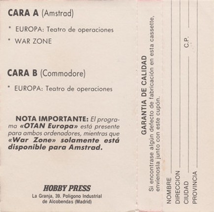 OTAN Europa - Teatro de Operaciones screenshot