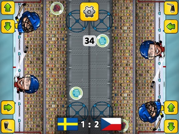 Puppet Ice Hockey: Championship of the big head nofeet Marionette slapshot stars Image