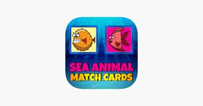 Sea Animal Match Cards Game For Kids Image