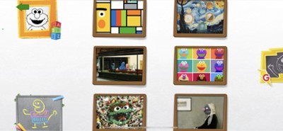 Sesame Street Art Maker Image