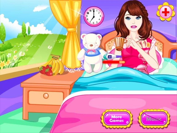 Sick Girl &amp; Flu Girl - Treatment Game screenshot