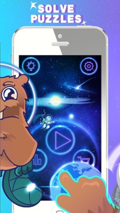 Space Beaver: Fast reaction game with gesture screenshot