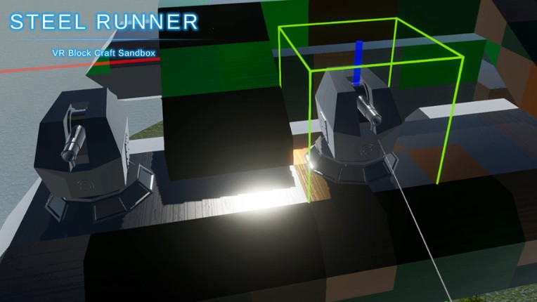 Steel Runner - VR Block Craft Sandbox screenshot