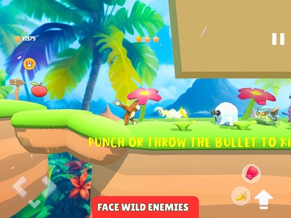 Super Monkey Run kong gorilla screenshot