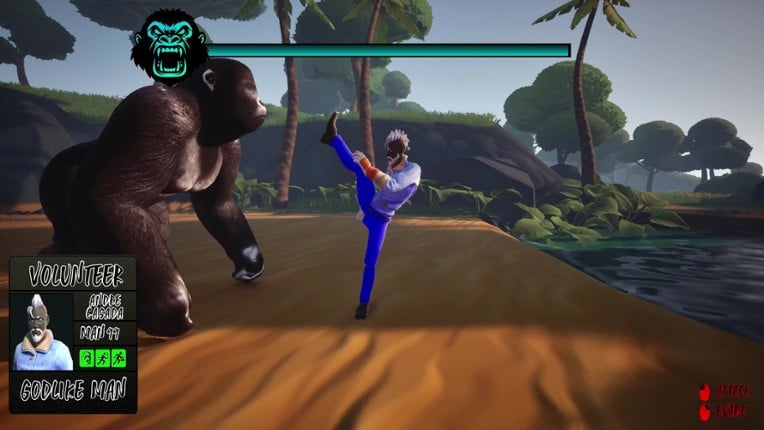 100 MEN VS GORILLA screenshot