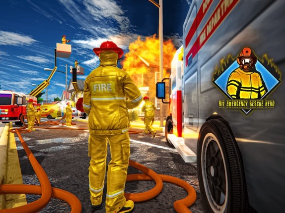 911 Emergency Rescue Hero Game screenshot