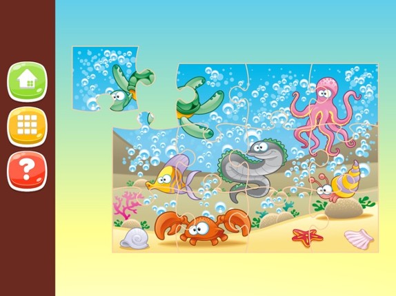 Animal Jigsaw Puzzles Game for Kids HD Free screenshot