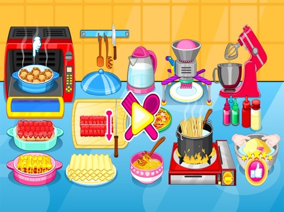 Cooking Games Baking Lasagna screenshot