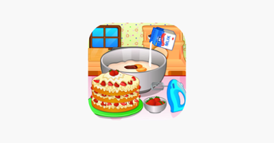 Cooking strawberry short cake Image