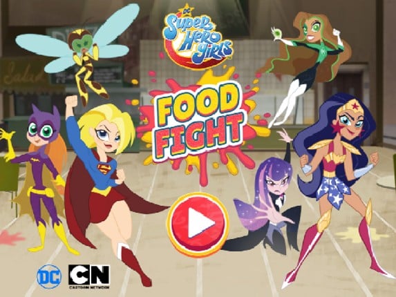 DC Super Hero Girls: Food Fight Game Game Cover