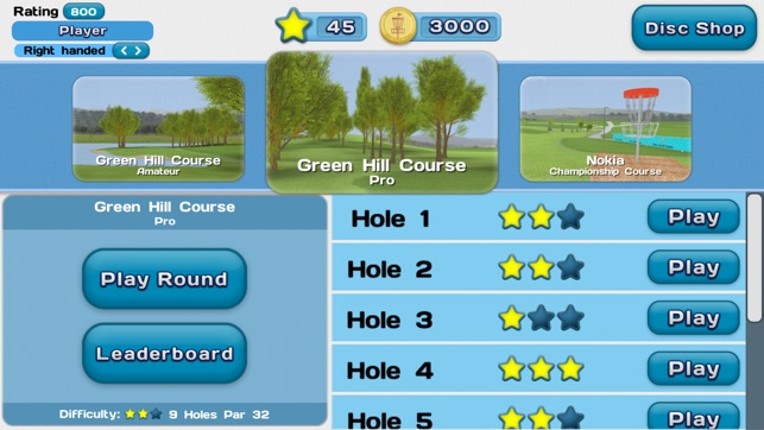 Disc Golf Game screenshot