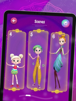 FairyTeens. Magic 3D Coloring screenshot
