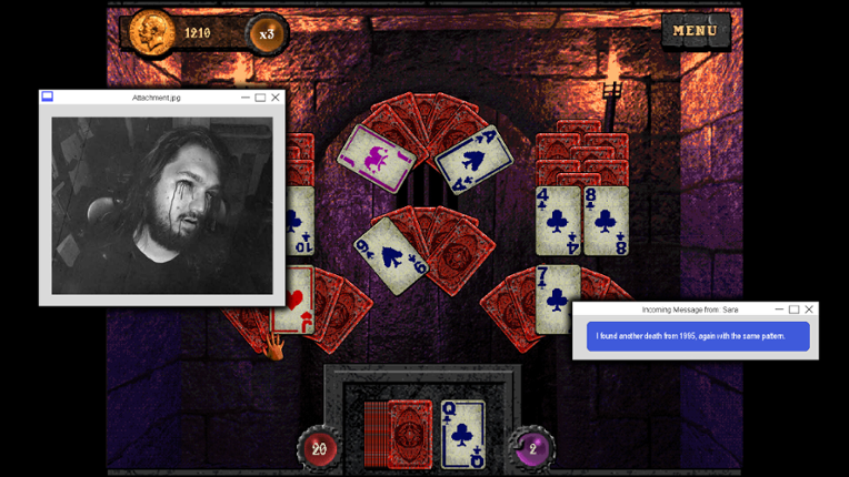 Forbidden Solitaire screenshot