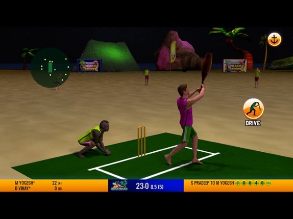 Friends Beach Cricket screenshot