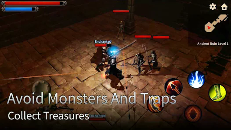 Warrior In Dungeon screenshot