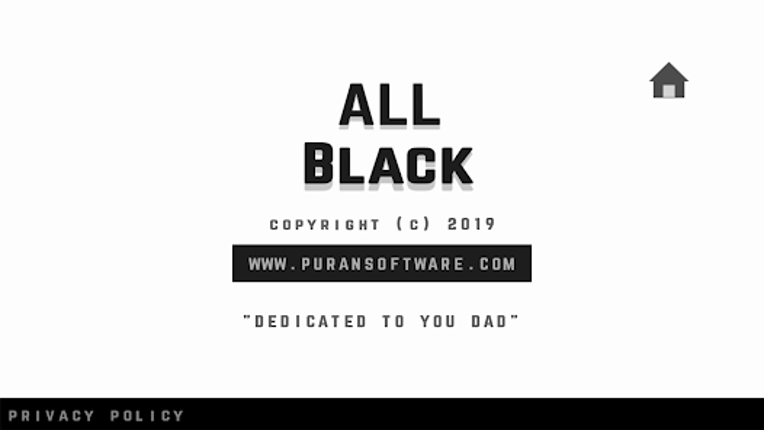 All Black - 5 MB Game screenshot