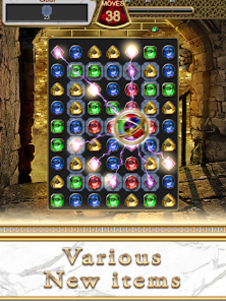 Jewels Magic Lamp : Match 3 Image