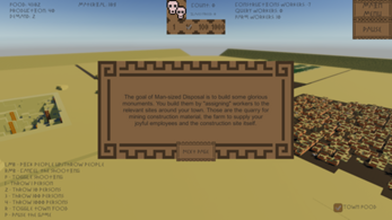Man-sized Disposal screenshot
