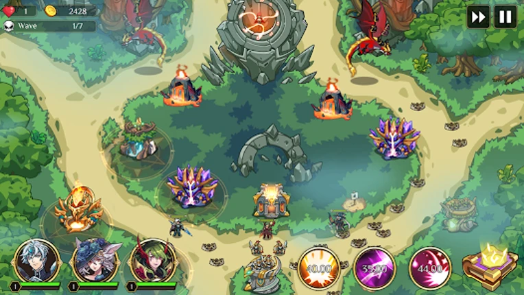 Kingdom War: Tower Defense TD Image