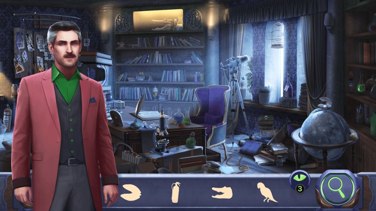 Edgar Poe: Hidden Objects screenshot