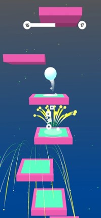 Hop Ball Run: Jump on Tiles 3D screenshot