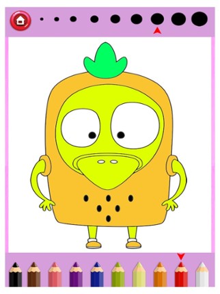 Kids Pets Coloring Book - Finger Paint Learn Game screenshot