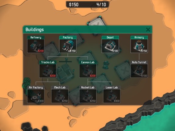 MechCom 2 - 3D RTS screenshot