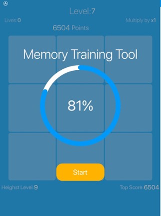 Memory Skill Elevator screenshot