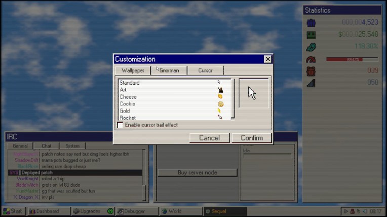 MMO98 screenshot