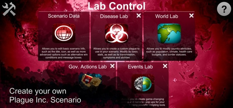 Plague Inc: Scenario Creator screenshot