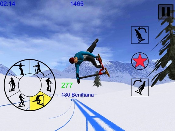 Snowscooter Freestyle Mountain screenshot