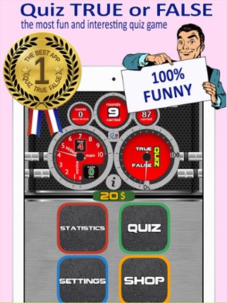 True False: the Quiz Game Image