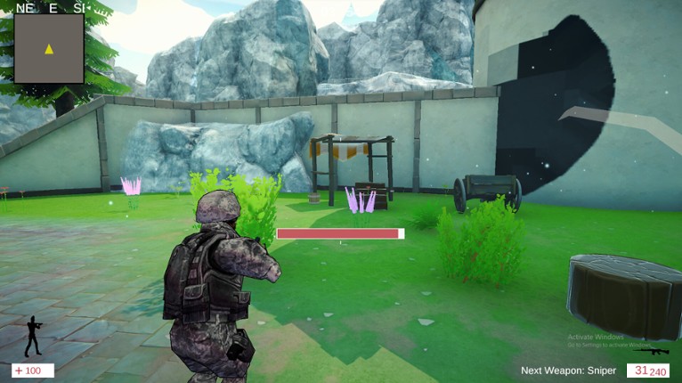 Wizards Vs Soldiers And Robots screenshot