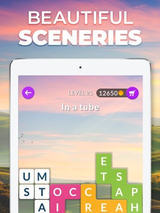 Wordscapes Shapes screenshot