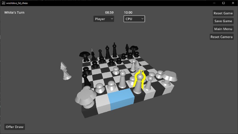 wozitdev's 3D Chess screenshot
