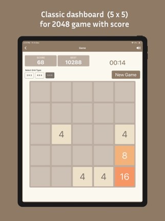 2048 - puzzle number 4096 screenshot