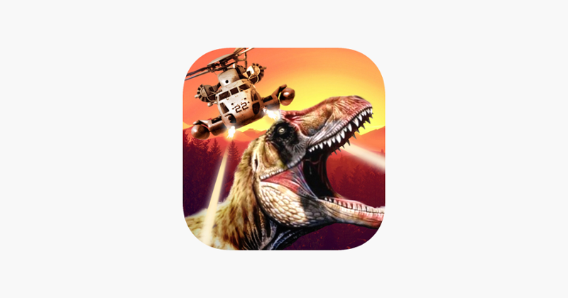 Dino-saur Gun-ship FPS Sim-ulator Game Cover